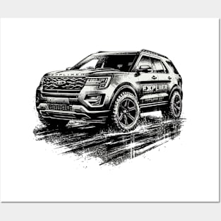 Ford Explorer Posters and Art